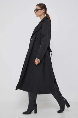 Zdjęcie produktu Calvin Klein Jeans kurtka damska kolor czarny przejściowa oversize