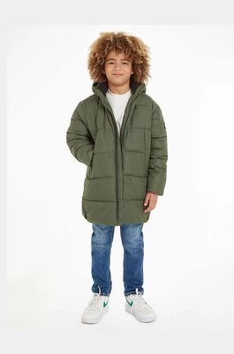Zdjęcie produktu Calvin Klein Jeans kurtka dziecięca kolor zielony