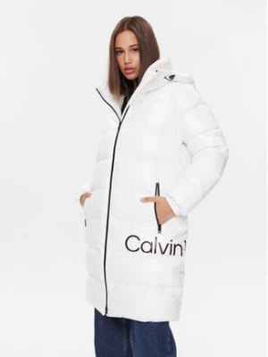 Zdjęcie produktu Calvin Klein Jeans Kurtka puchowa J20J221902 Biały Regular Fit