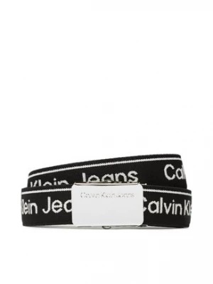 Zdjęcie produktu Calvin Klein Jeans Pasek Dziecięcy Logo Taupe Buckle Belt IU0IU00393 Czarny