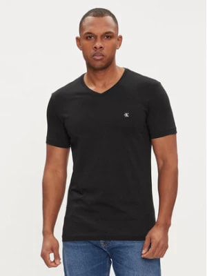 Zdjęcie produktu Calvin Klein Jeans T-Shirt Embro Badge J30J325212 Czarny Slim Fit