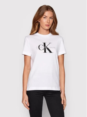 Zdjęcie produktu Calvin Klein Jeans T-Shirt J20J219142 Biały Regular Fit