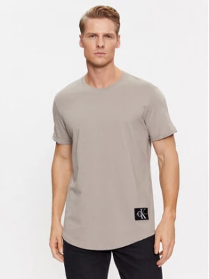 Zdjęcie produktu Calvin Klein Jeans T-Shirt J30J323482 Beżowy Regular Fit