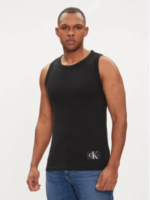 Zdjęcie produktu Calvin Klein Jeans Tank top Badge J30J325220 Czarny Slim Fit
