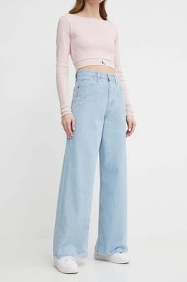 Zdjęcie produktu Calvin Klein jeansy damskie kolor niebieski K20K206579