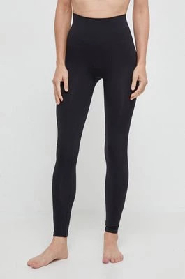 Zdjęcie produktu Calvin Klein legginsy damskie kolor czarny gładkie
