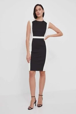 Zdjęcie produktu Calvin Klein sukienka kolor czarny mini dopasowana K20K207074