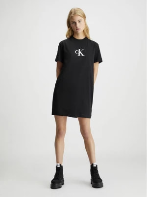 Zdjęcie produktu Calvin Klein Sukienka w kolorze czarnym rozmiar: XS
