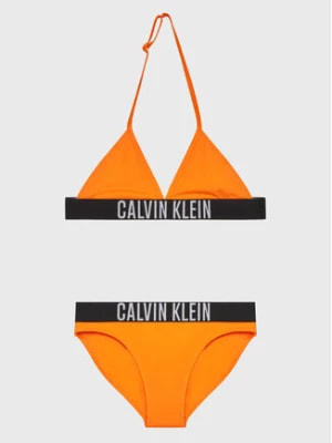 Zdjęcie produktu Calvin Klein Swimwear Strój kąpielowy KY0KY00026 Pomarańczowy