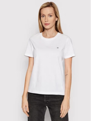 Zdjęcie produktu Calvin Klein T-Shirt K20K202132 Biały Regular Fit