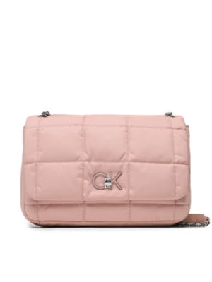 Zdjęcie produktu Calvin Klein Torebka Re-Lock Quilt Shoulder Bag Nyl K60K610639 Różowy