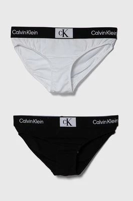 Zdjęcie produktu Calvin Klein Underwear figi dziecięce 2-pack kolor czarny
