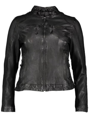 Zdjęcie produktu Caminari Skórzana kurtka w kolorze czarnym rozmiar: 36