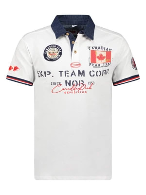 Zdjęcie produktu Canadian Peak Koszulka polo w kolorze białym rozmiar: XL
