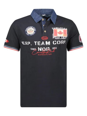 Zdjęcie produktu Canadian Peak Koszulka polo w kolorze czarnym rozmiar: S