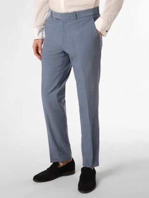 Zdjęcie produktu Carl Gross Spodnie - Sendrik Mężczyźni Regular Fit niebieski jednolity,