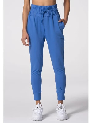 Zdjęcie produktu Carpatree Spodnie dresowe "Fair" w kolorze niebieskim rozmiar: M