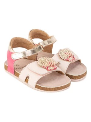 Zdjęcie produktu Carrément beau Skórzane sandały w kolorze kremowo-różowym rozmiar: 19
