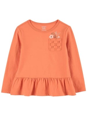 Zdjęcie produktu carter's Bluzka w kolorze pomarańczowym rozmiar: 92