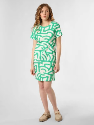 Zdjęcie produktu Cartoon Sukienka damska Kobiety Bawełna zielony|biały wzorzysty,