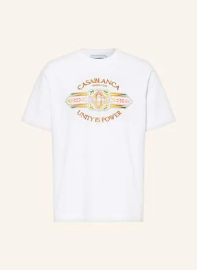 Zdjęcie produktu Casablanca T-Shirt Unitiy Is Power weiss