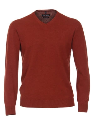 Zdjęcie produktu CASAMODA Sweter w kolorze ciemnopomarańczowym rozmiar: M