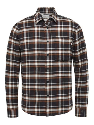 Zdjęcie produktu CAST IRON Koszula w kolorze czarno-brązowym rozmiar: XL