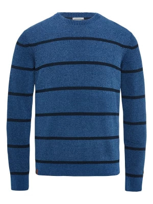 Zdjęcie produktu CAST IRON Sweter w kolorze niebiesko-czarnym rozmiar: XL