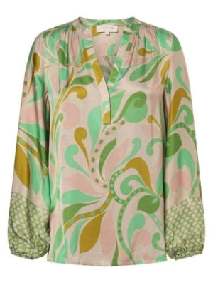 Zdjęcie produktu CATNOIR Bluzka damska Kobiety wiskoza beżowy|zielony|wielokolorowy wzorzysty,