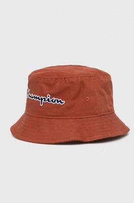 Zdjęcie produktu Champion kapelusz bawełniany kolor brązowy bawełniany