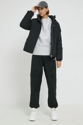 Zdjęcie produktu Champion spodnie damskie kolor czarny gładkie