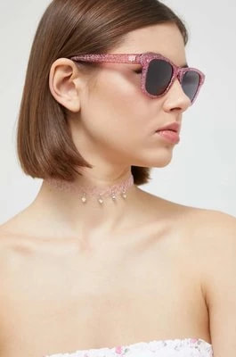 Zdjęcie produktu Chiara Ferragni okulary przeciwsłoneczne damskie kolor różowy