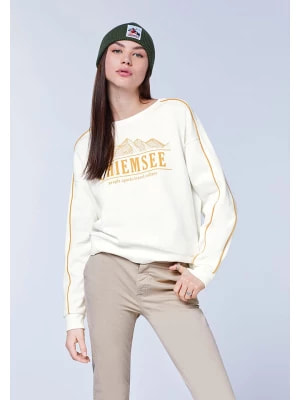 Zdjęcie produktu Chiemsee Bluza w kolorze biało-pomarańczowym rozmiar: S