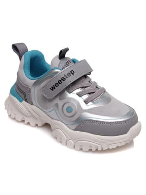 Zdjęcie produktu Chłopięce buty sportowe szaro-niebieskie Weestep