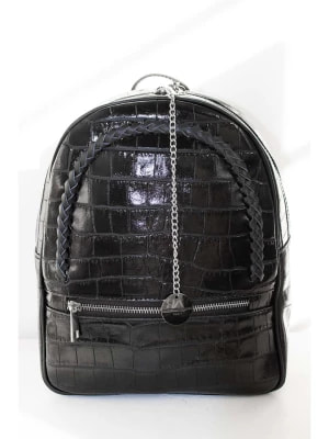 Zdjęcie produktu Christian Laurier Skórzany plecak "Alba" w kolorze czarnym - 25 x 29 x 10 cm rozmiar: onesize