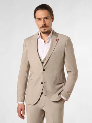Zdjęcie produktu Cinque Męska kurtka modułowa - CIMonopoli-S Mężczyźni Slim Fit Sztuczne włókno beżowy marmurkowy,