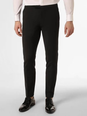 Zdjęcie produktu Cinque Męskie spodnie smokingowe Mężczyźni Super Slim Fit czarny jednolity,