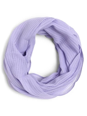 Zdjęcie produktu Codello Damski szalik pętelkowy Kobiety lila wypukły wzór tkaniny,