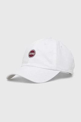 Zdjęcie produktu Colmar czapka z daszkiem bawełniana kolor biały