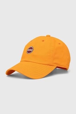 Zdjęcie produktu Colmar czapka z daszkiem bawełniana kolor pomarańczowy