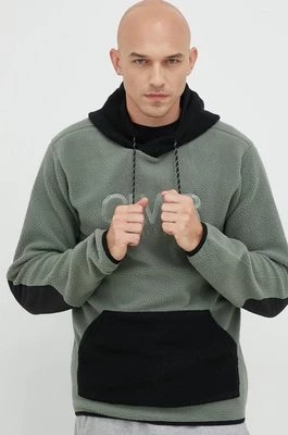 Zdjęcie produktu Colourwear bluza męska kolor zielony z kapturem z aplikacją