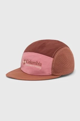 Zdjęcie produktu Columbia czapka z daszkiem HERITAGE kolor bordowy z aplikacją 2070961