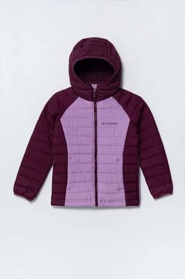 Zdjęcie produktu Columbia kurtka dziecięca kolor fioletowy