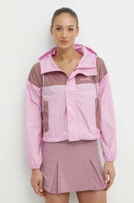 Zdjęcie produktu Columbia kurtka outdoorowa Flash Challenger kolor różowy 1989511