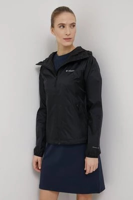 Zdjęcie produktu Columbia kurtka przeciwdeszczowa Ulica Jacket damska kolor czarny przejściowa 1718001-031
