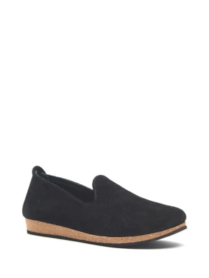 Zdjęcie produktu Comfortfusse Skórzane slippersy w kolorze czarnym rozmiar: 40