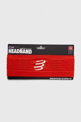 Zdjęcie produktu Compressport opaska na głowę Headband On/Off kolor czerwony XBNU3903