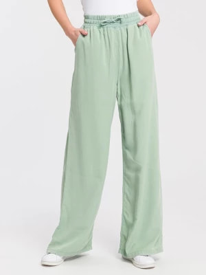 Zdjęcie produktu Cross Jeans Spodnie w kolorze jasnozielonym rozmiar: W30