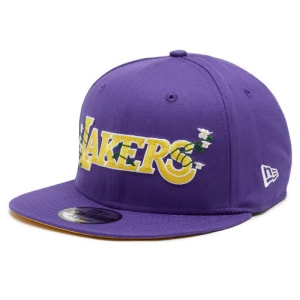 Zdjęcie produktu Czapka z daszkiem New Era LA Lakers Flower Wordmark 60358100 Fioletowy