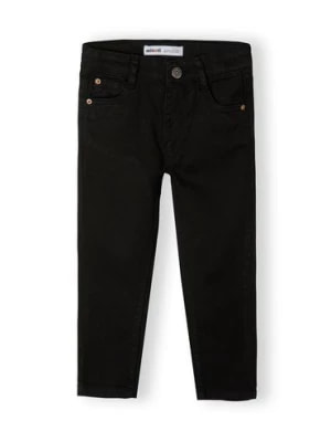 Zdjęcie produktu Czarne spodnie jeansowe dla chłopca - Minoti